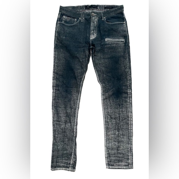 Guess Other - Guess Jeans Men’s Slim Taper Leg Jeans With White Wash Distressing